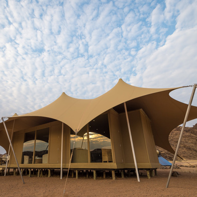 Wilderness Hoanib Skeleton Coast guest tent
