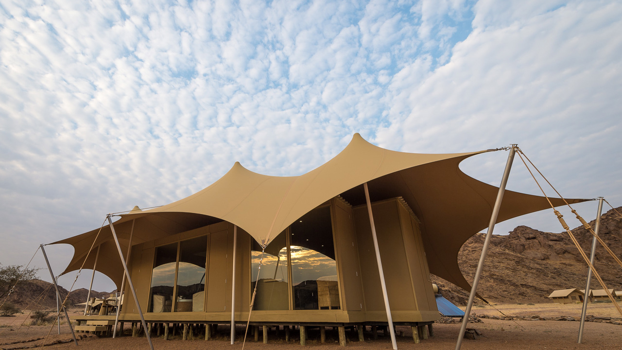 Wilderness Hoanib Skeleton Coast guest tent