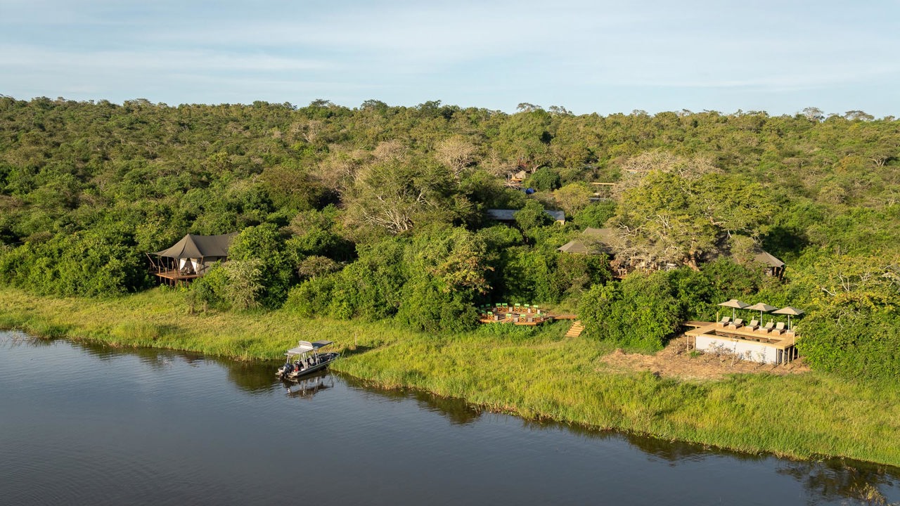 Wilderness Magashi Area Camp Aerial View