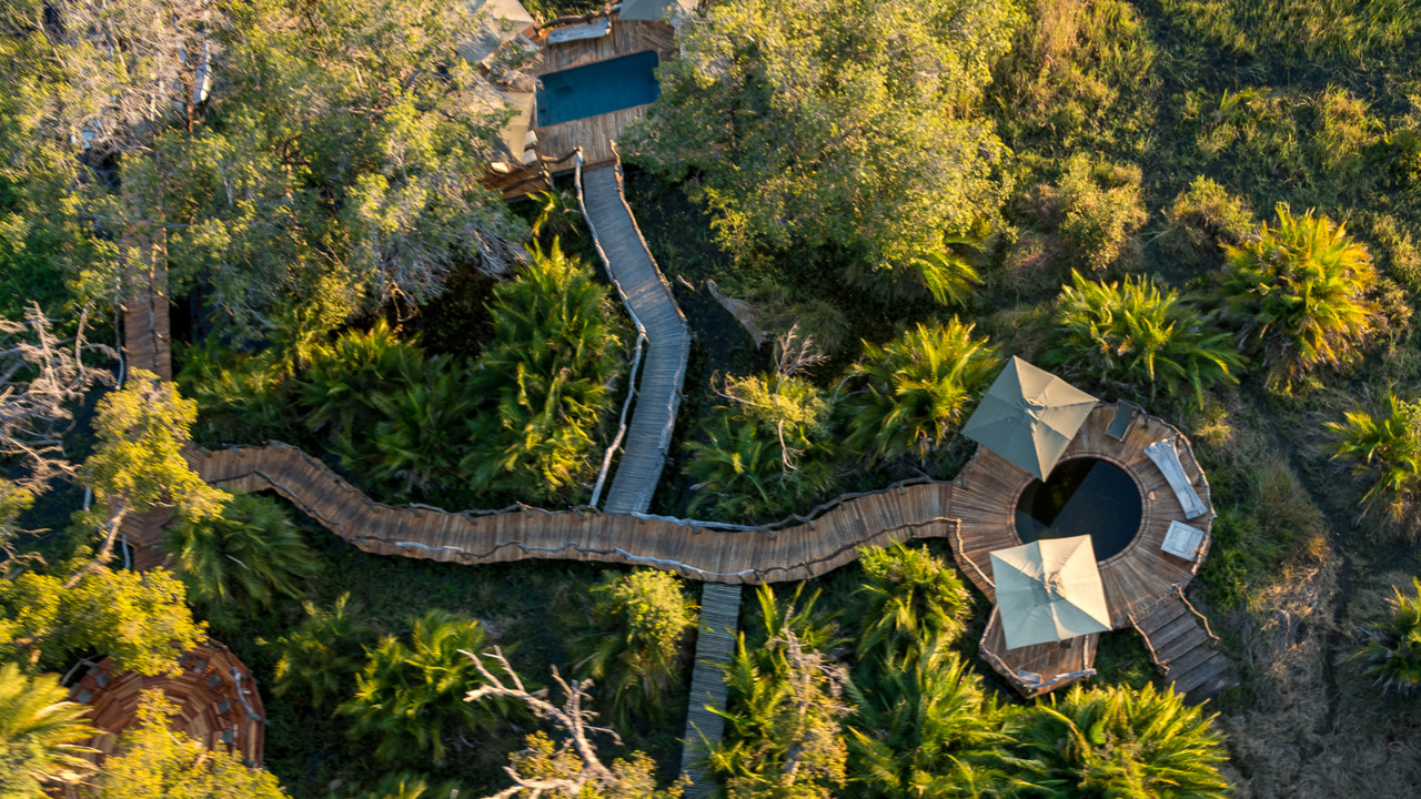 Wilderness Jao walkways between suites