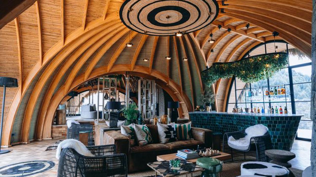 Wilderness Bisate Reserve Bar Interior