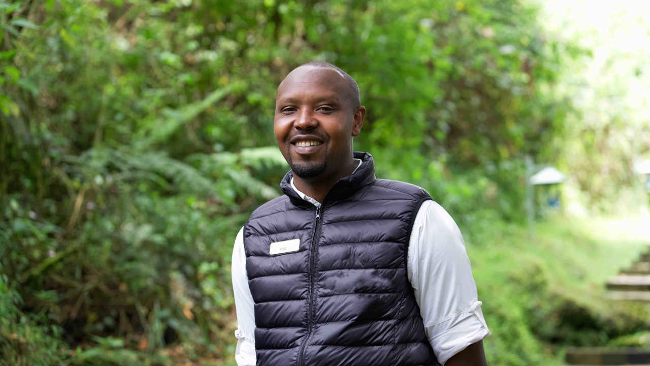 Wilderness Sabinyo Manager Eric Dushime 