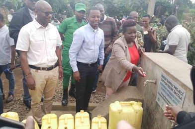 SACOLA Donates Water Supply To Villages Around Volcanoes National Park