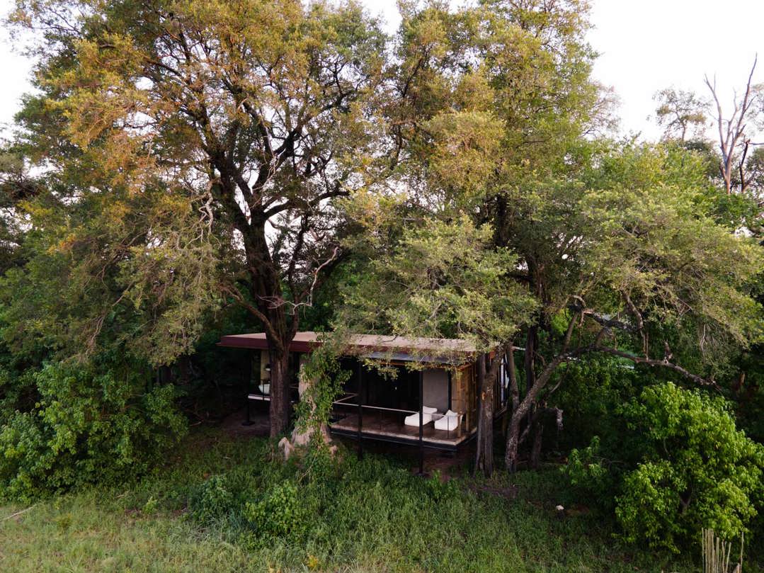 Tented suite at Wilderness Qorokwe