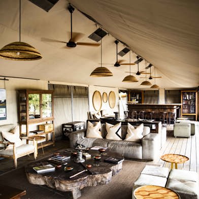 Wilderness Little Makalolo Zimbabwe Lounge Camp