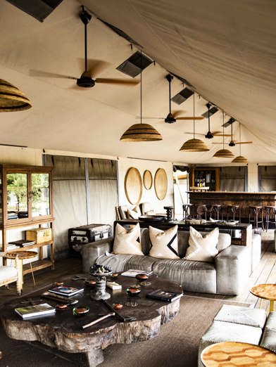 Wilderness Little Makalolo Zimbabwe Lounge Camp