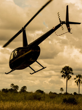 Wilderness Little Mombo Botswana Activities Heli