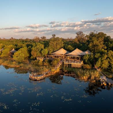 wilderness dumatau exterior view from lagoon