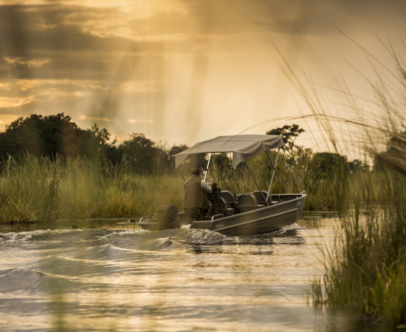 Vumbura Plains Boating