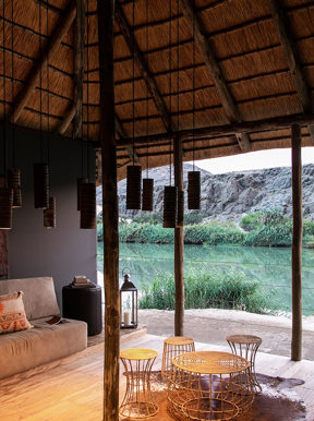 Wilderness Serra Cafema Namibia Accommodation Lounge Area