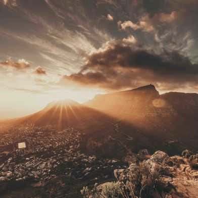 Guided hiking experience in Cape Town wilderness landscape