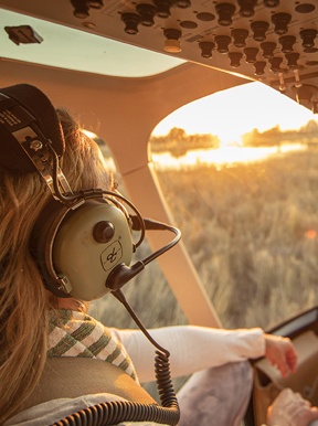 Wilderness Chitabe Botswana Activities Heli