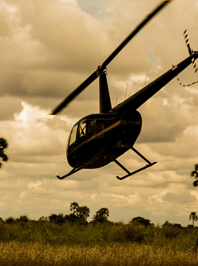 Wilderness Mombo Botswana Activities Heli