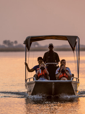 Wilderness Savuti Botswana Activities Boating