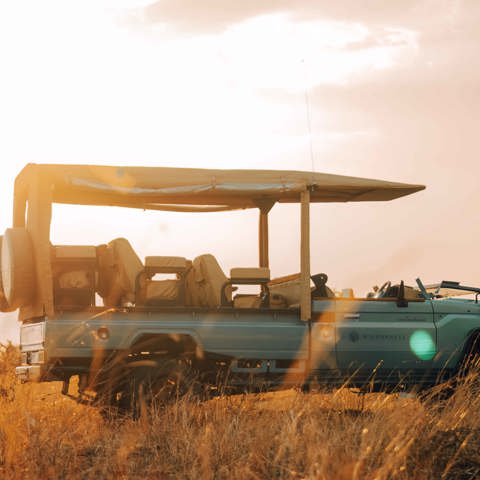 Wilderness Game Drive vehicle Tanzania