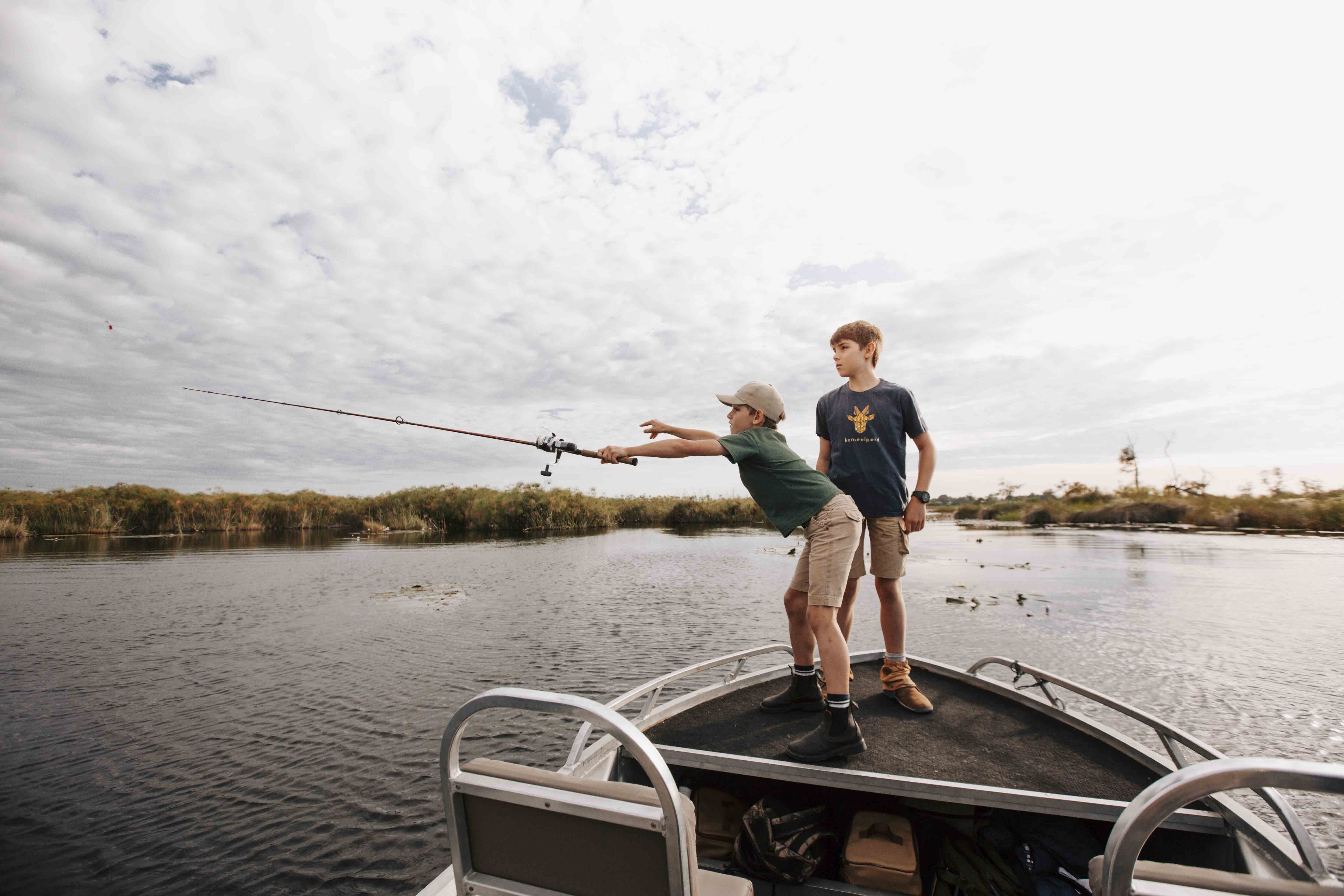 Wilderness Experiences Fishing catch and release